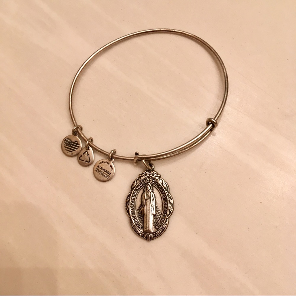 Alex and Ani Miraculous Medal bracelet